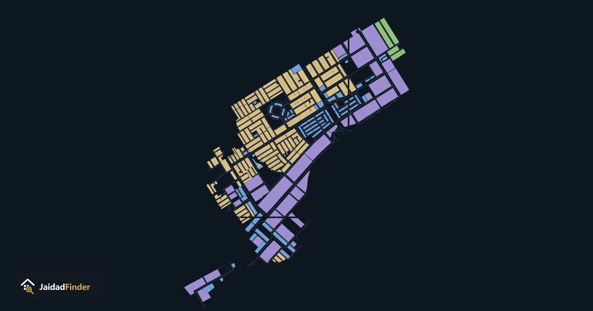 Mumtaz City map: every plot, block and road, traced by Jaidad Finder