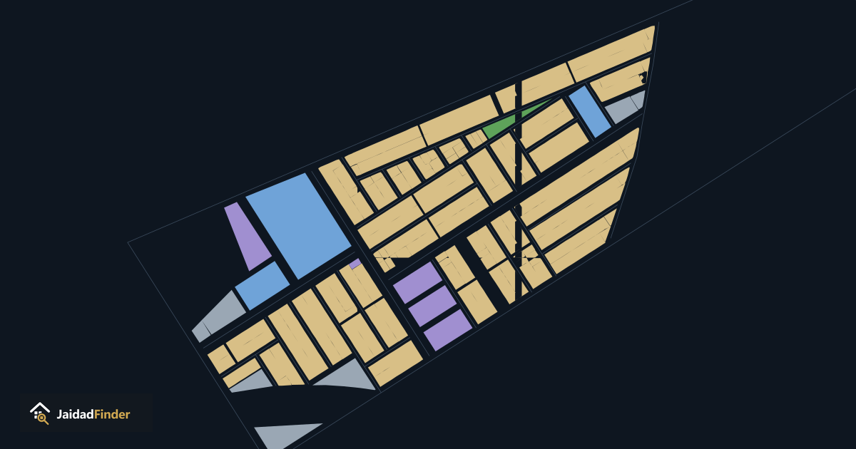 Sector C-14 map: every plot, block and road, traced by Jaidad Finder