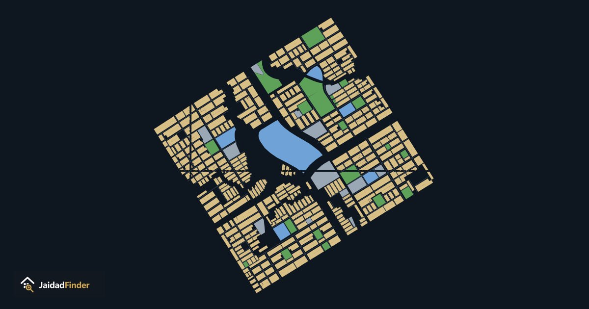 Sector E-12 map: every plot, block and road, traced by Jaidad Finder