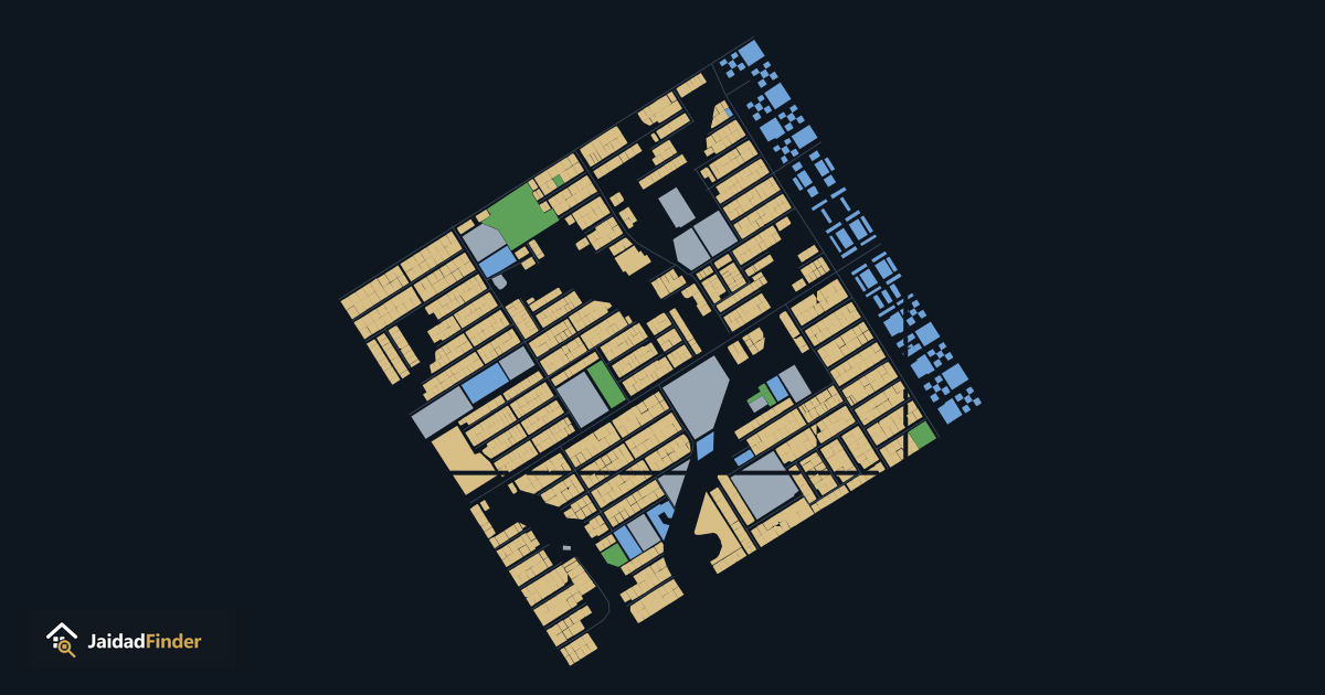 Sector F-10 map: every plot, block and road, traced by Jaidad Finder