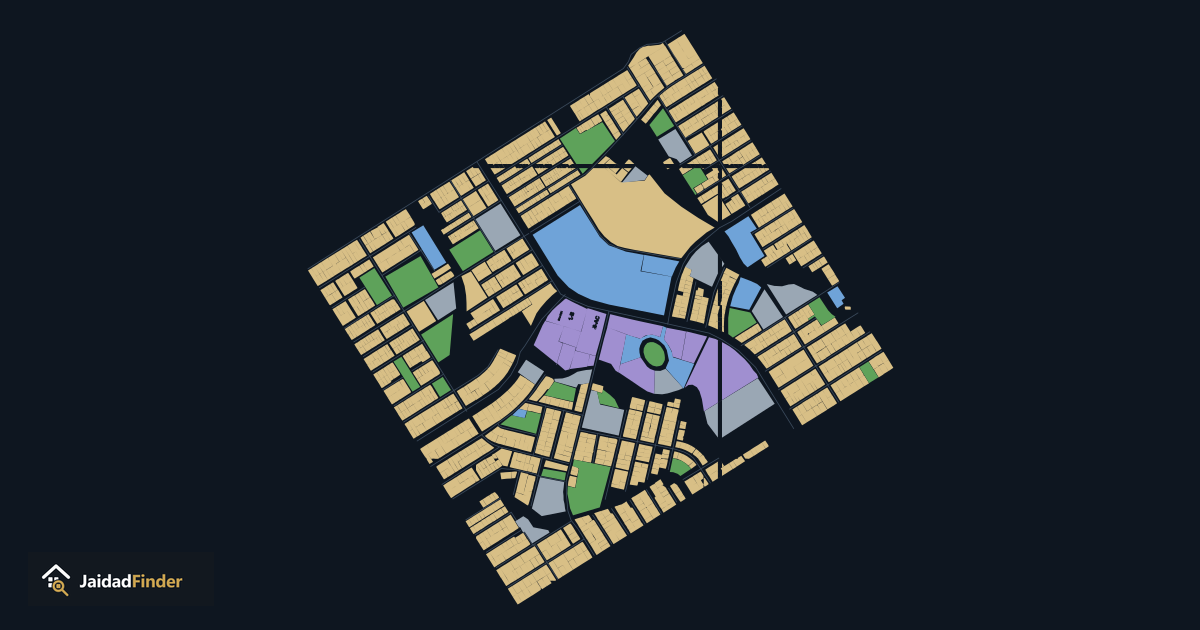 Sector F-11 map: every plot, block and road, traced by Jaidad Finder