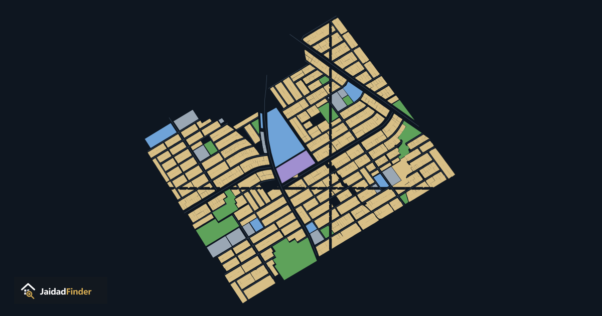 Sector F-16 map: every plot, block and road, traced by Jaidad Finder