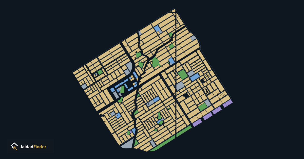 Sector G-14 map: every plot, block and road, traced by Jaidad Finder
