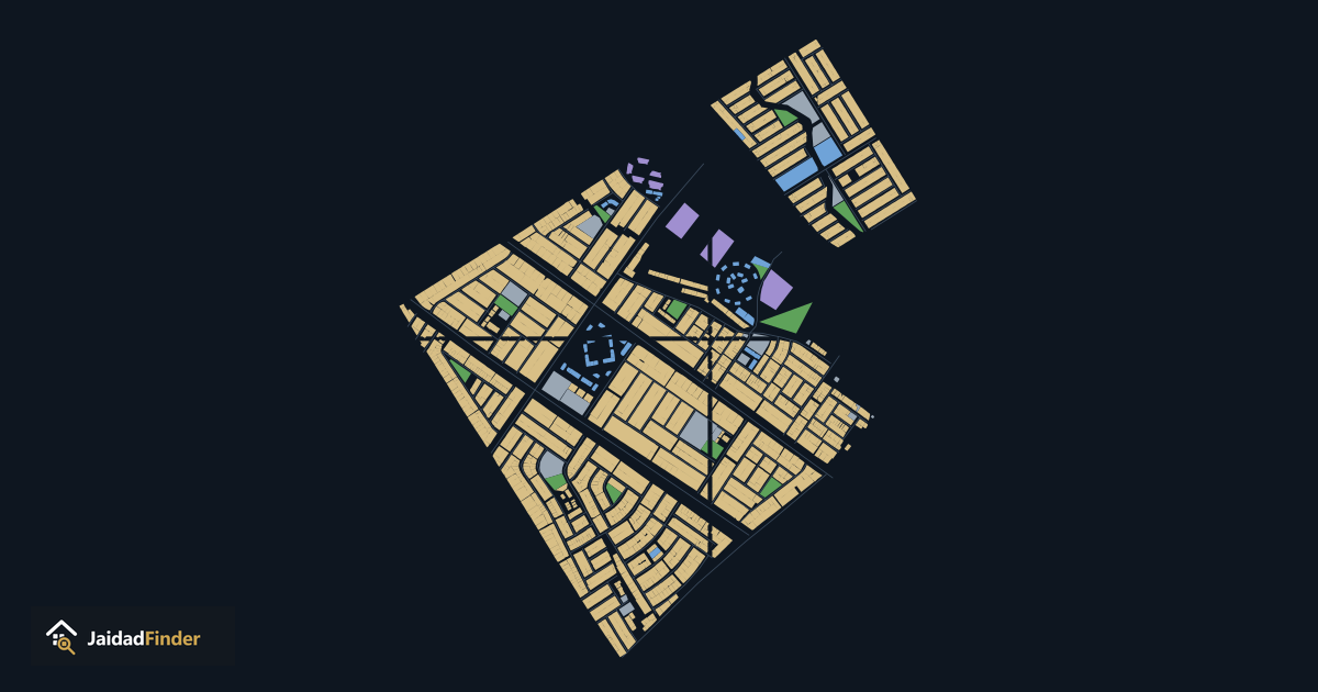 Sector G-15 map: every plot, block and road, traced by Jaidad Finder