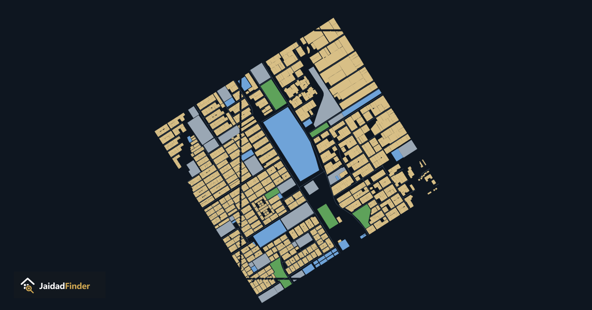 Sector G-6 map: every plot, block and road, traced by Jaidad Finder
