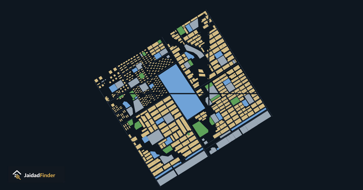 Sector G-9 map: every plot, block and road, traced by Jaidad Finder