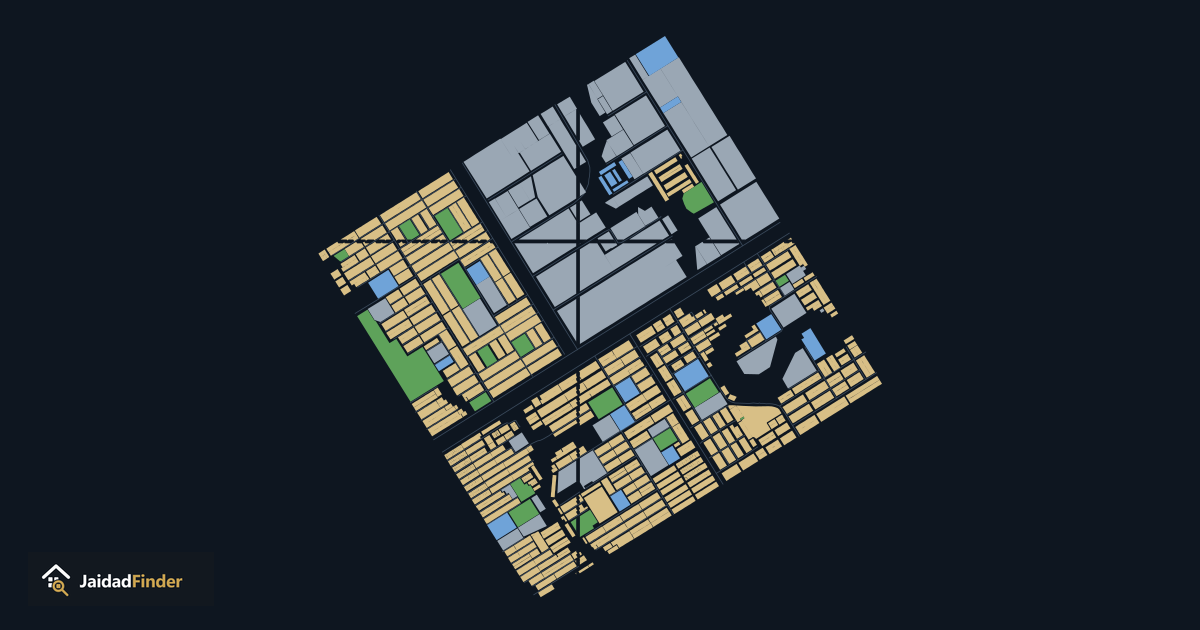 Sector I-10 map: every plot, block and road, traced by Jaidad Finder