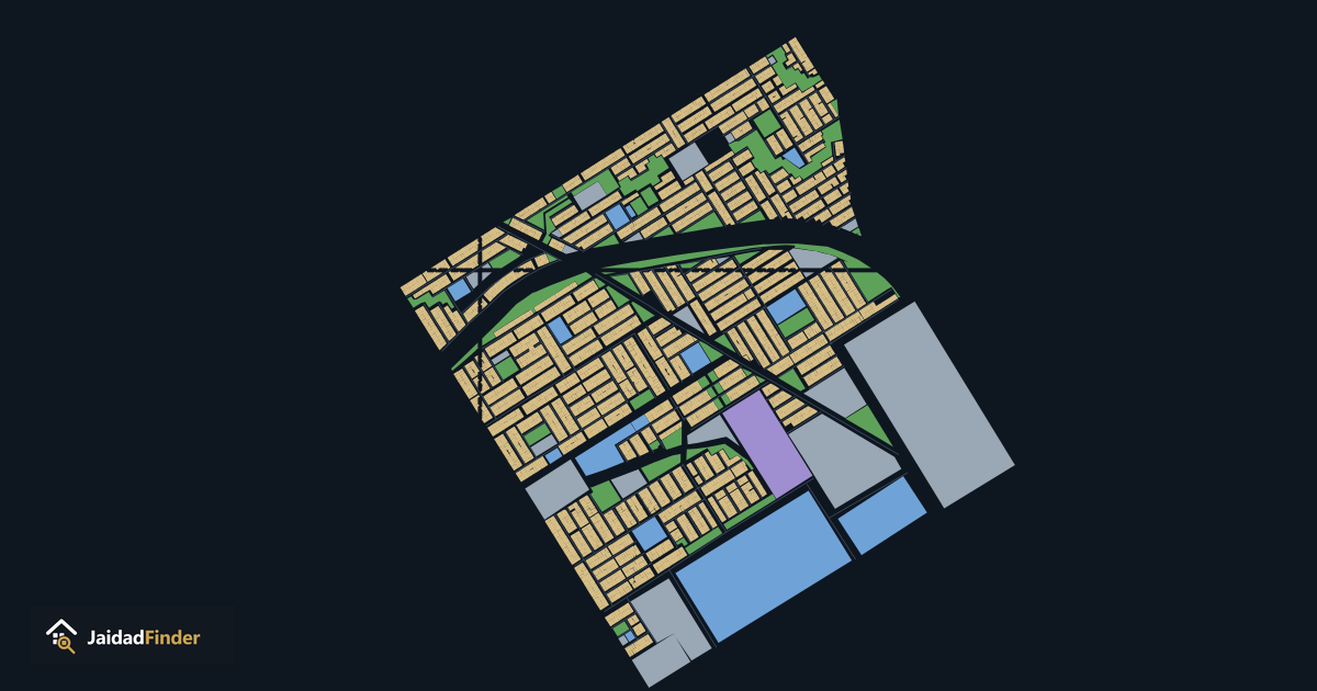 Sector I-12 map: every plot, block and road, traced by Jaidad Finder