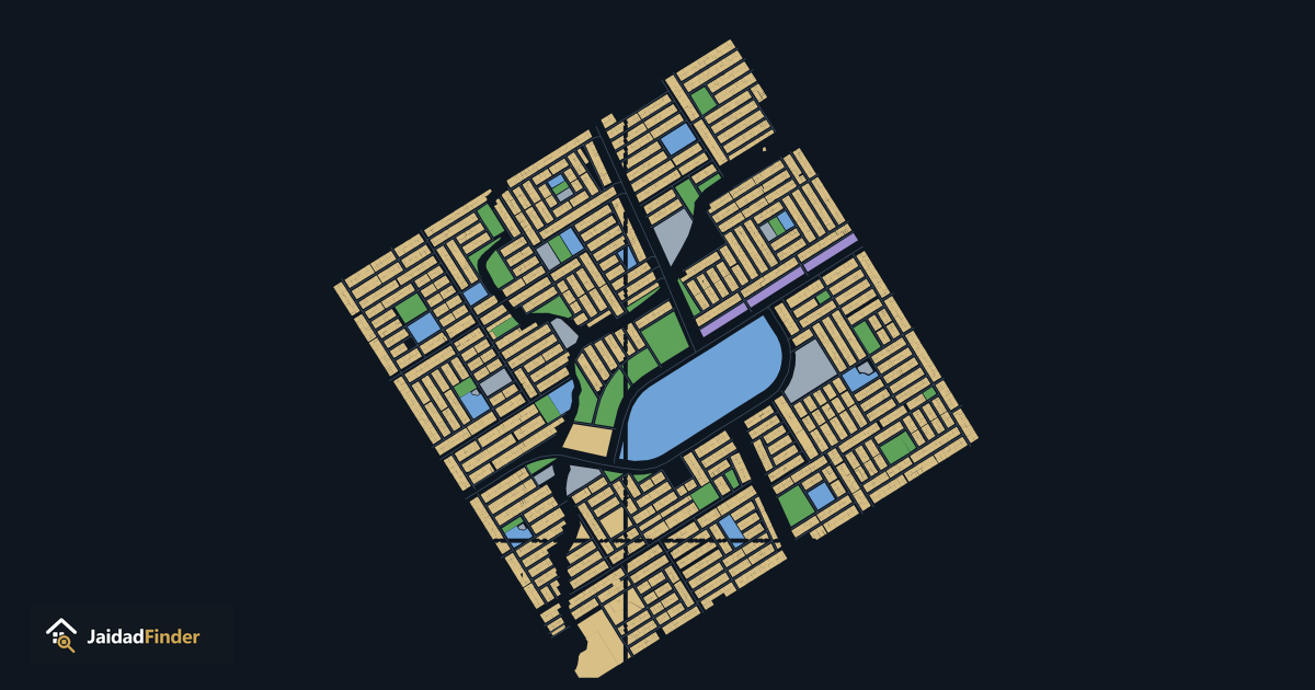 Sector I-15 map: every plot, block and road, traced by Jaidad Finder