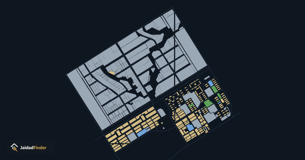 Sector I-9 map: every plot, block and road, traced by Jaidad Finder