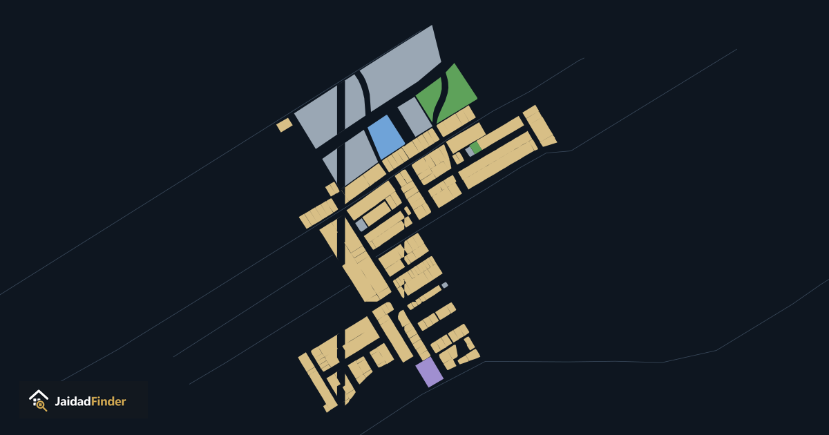 Services CHS E-11 map: every plot, block and road, traced by Jaidad Finder